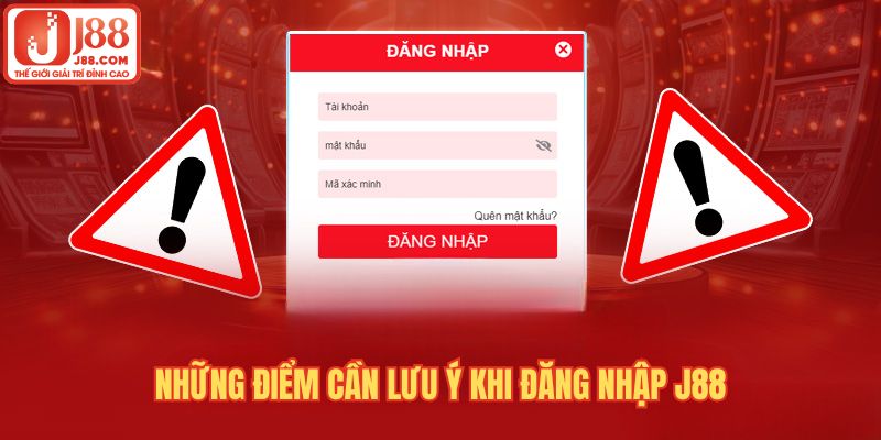 Vấn đề thường gặp và giải đáp khi anh em đăng nhập J88