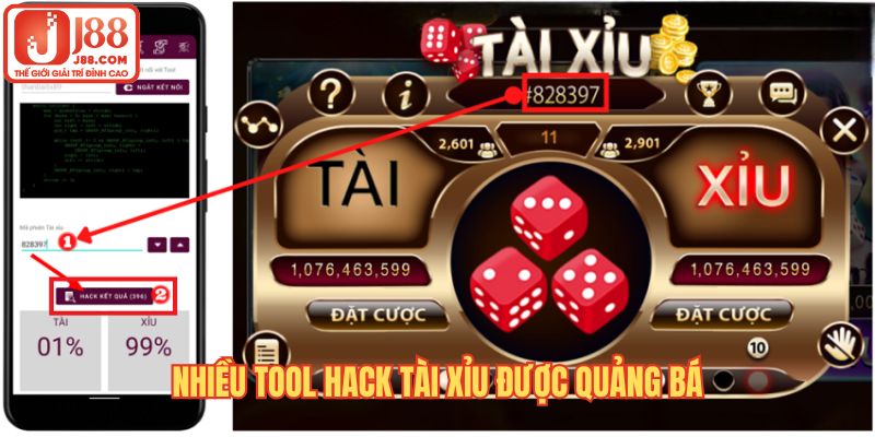 Tool hack tài xỉu hiện có nhiều loại được giới thiệu